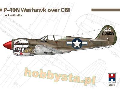 P-40N Warhawk Over CBI - China, Burma, India - zdjęcie 1