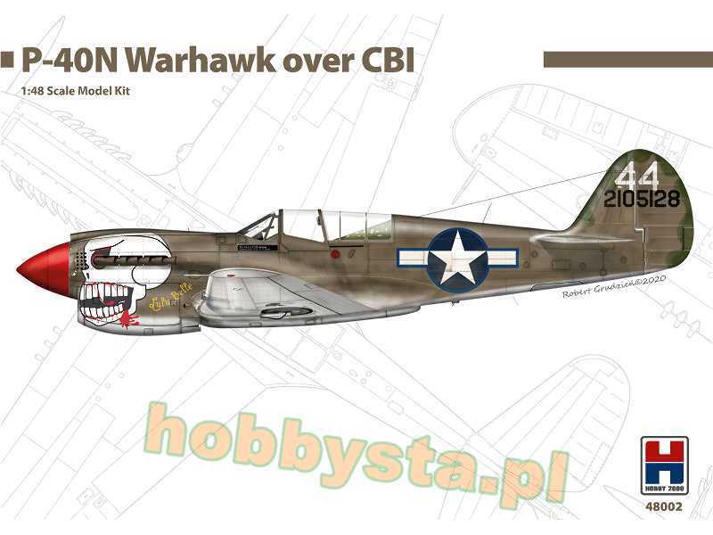 P-40N Warhawk Over CBI - China, Burma, India - zdjęcie 1 P-40N Warhawk Over CBI - China, Burma, India - zdjęcie 1