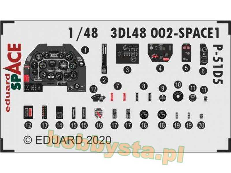 P-51D-5 SPACE 1/48 - zdjęcie 1 P-51D-5 SPACE 1/48 - zdjęcie 1