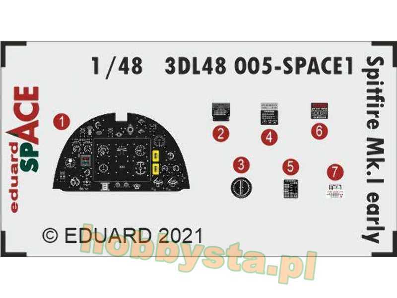 Spitfire Mk. I early SPACE 1/48 - zdjęcie 1