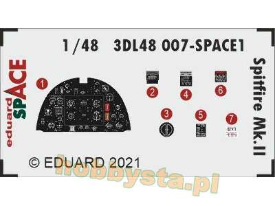 Spitfire Mk. II SPACE 1/48 - zdjęcie 1