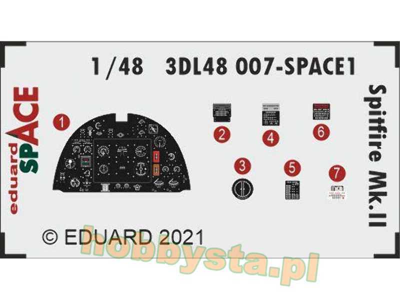 Spitfire Mk. II SPACE 1/48 - zdjęcie 1 Spitfire Mk. II SPACE 1/48 - zdjęcie 1