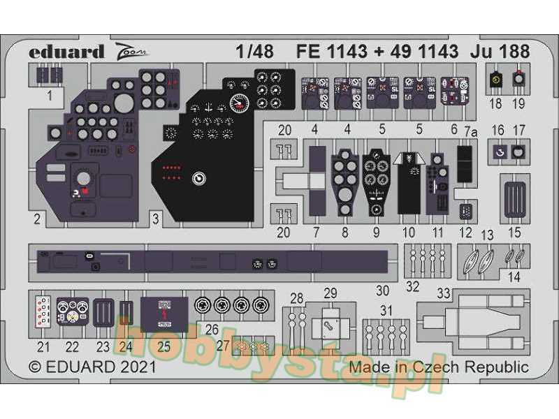 Ju 188 interior 1/48 - zdjęcie 1