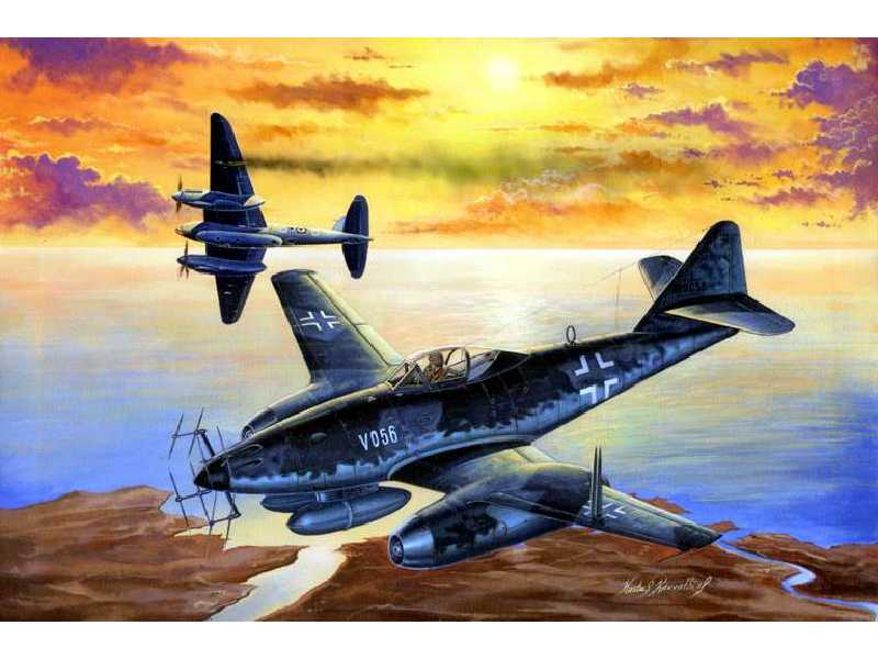 Myśliwiec Messerschmitt Me 262 A-1a/U2(V056) - zdjęcie 1 Myśliwiec Messerschmitt Me 262 A-1a/U2(V056) - zdjęcie 1