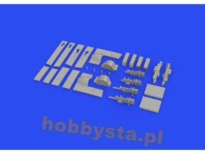 Spitfire Mk. IIb gun bays 1/48 - Eduard - zdjęcie 9