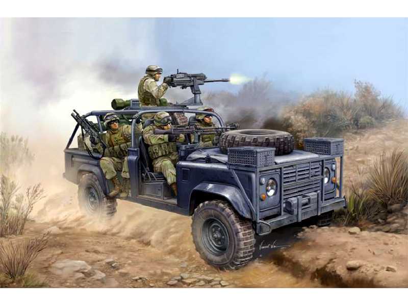 Land Rover RSOV z granatnikiem MK 19 - zdjęcie 1 Land Rover RSOV z granatnikiem MK 19 - zdjęcie 1