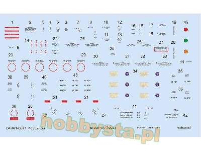 P-38 stencils 1/48 - zdjęcie 1