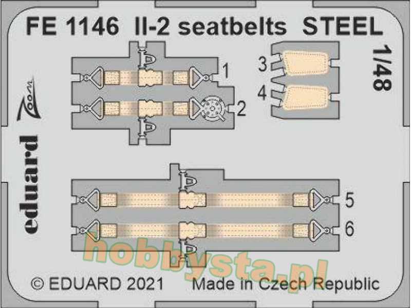 Il-2 seatbelts STEEL 1/48 - zdjęcie 1 Il-2 seatbelts STEEL 1/48 - zdjęcie 1