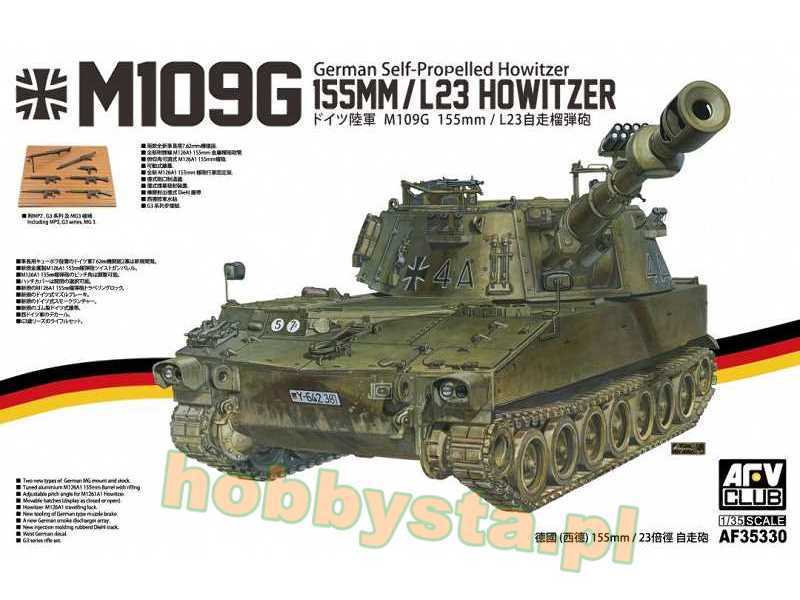 Niemiecka haubica samobieżna M109G 155mm /L23 - zdjęcie 1 Niemiecka haubica samobieżna M109G 155mm /L23 - zdjęcie 1