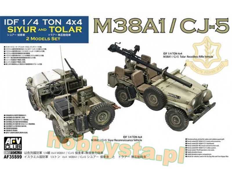 Izraelskie samochody Willys M38A1/CJ-5 - 2 modele - zdjęcie 1 Izraelskie samochody Willys M38A1/CJ-5 - 2 modele - zdjęcie 1