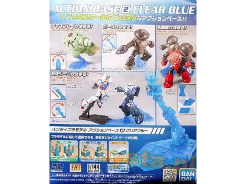 Action Base 2 Clear Blue (Gundam 80124p) - zdjęcie 1