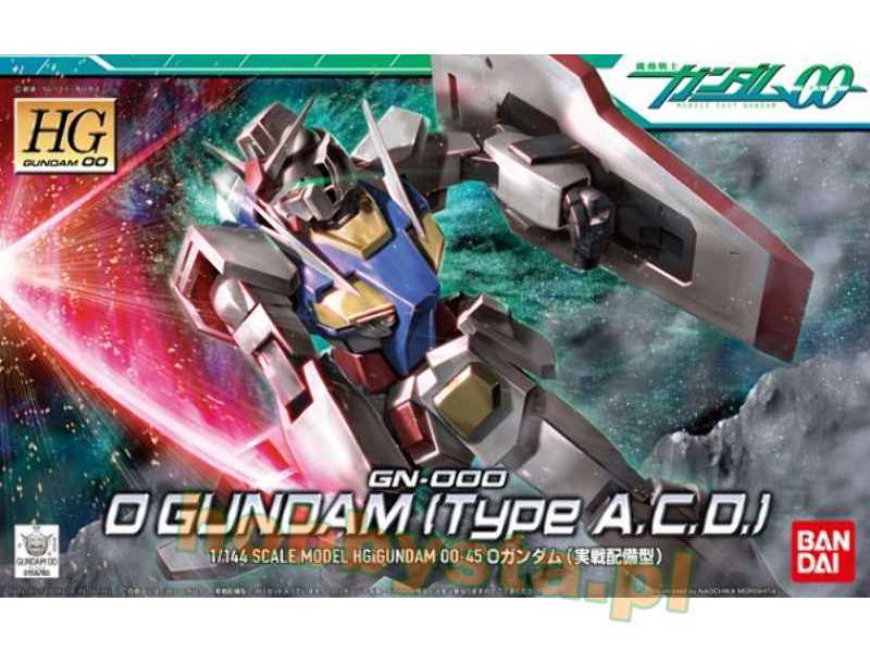 Gn-000 O Gundam Type A.C.D. (Gundam 85539) - zdjęcie 1 Gn-000 O Gundam Type A.C.D. (Gundam 85539) - zdjęcie 1