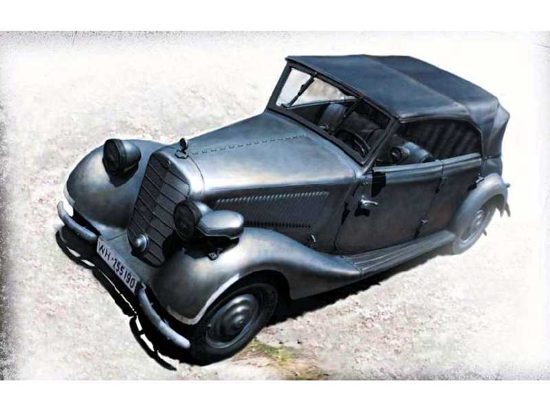 Niemiecki samochód Typ 170 V Tourenwagen -1937-1940 - 4 drzwiowy - zdjęcie 1 Niemiecki samochód Typ 170 V Tourenwagen -1937-1940 - 4 drzwiowy - zdjęcie 1