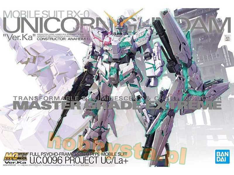 Unicorn Gundam Ver.Ka (Gundam 60277) - zdjęcie 1 Unicorn Gundam Ver.Ka (Gundam 60277) - zdjęcie 1