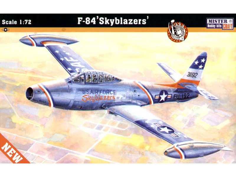 Republic F-84 Thunderjet - Skyblazers - zdjęcie 1 Republic F-84 Thunderjet - Skyblazers - zdjęcie 1
