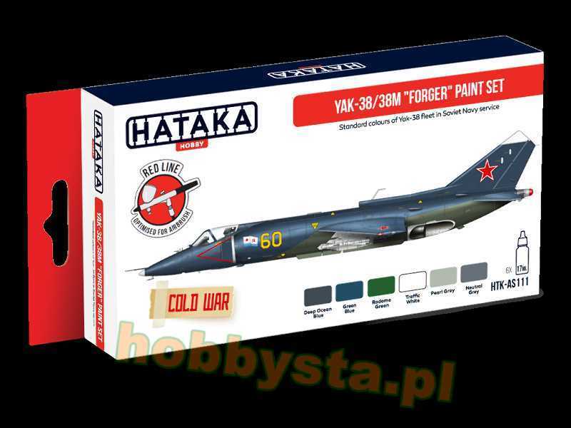 Htk-as111 Yak-38/38m Forger Paint Set - zdjęcie 1 Htk-as111 Yak-38/38m Forger Paint Set - zdjęcie 1