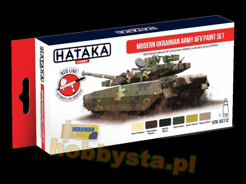 Htk-as112 Modern Ukrainian Army Afv Paint Set - zdjęcie 1