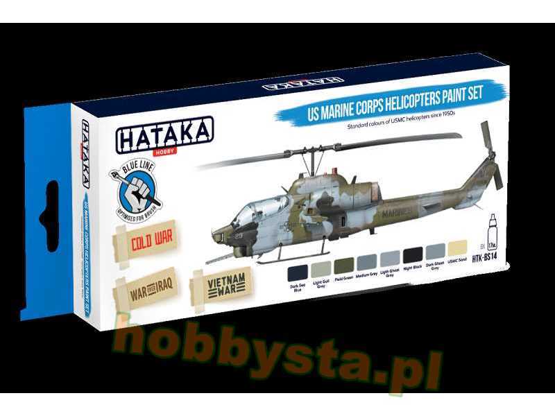 Htk-bs14 US Marine Corps Helicopters Paint Set - zdjęcie 1 Htk-bs14 US Marine Corps Helicopters Paint Set - zdjęcie 1