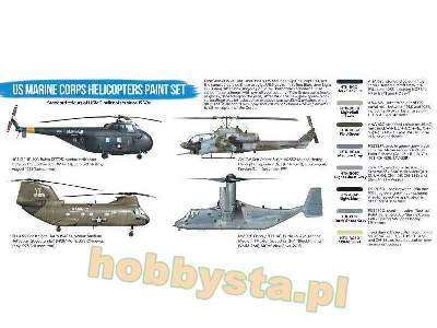 Htk-bs14 US Marine Corps Helicopters Paint Set - zdjęcie 2