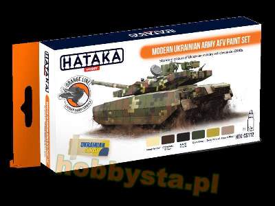 Htk-cs112 Modern Ukrainian Army Afv Paint Set - zdjęcie 1