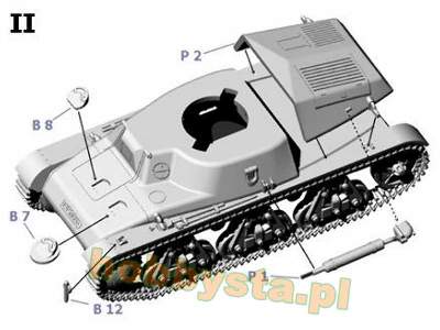 Lekki czołg Hotchkiss H-35 wersja wczesna - zdjęcie 7