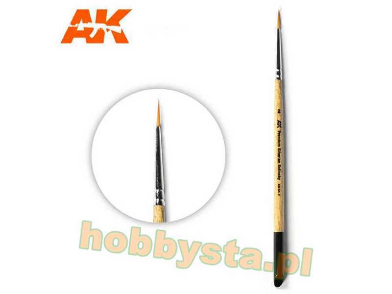 Premium Siberian Kolinsky Brush - 2 - zdjęcie 1 Premium Siberian Kolinsky Brush - 2 - zdjęcie 1