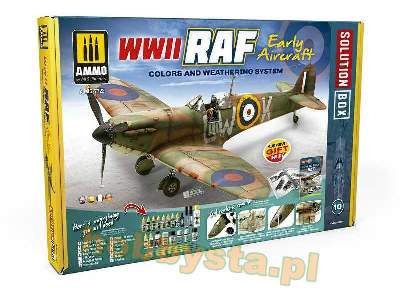 WWii RAF Early AircRAFt Solution Box - zdjęcie 2