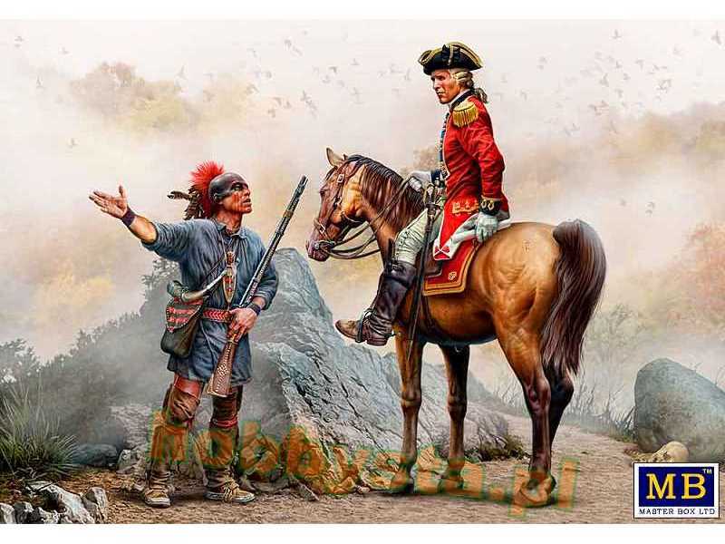 Wojny z indianami - XVIII wiek - zestaw nr 3 - zdjęcie 1 Wojny z indianami - XVIII wiek - zestaw nr 3 - zdjęcie 1