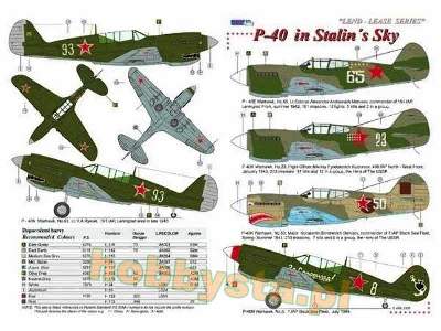 P-40 In Stalin´s Sky / Lend - Lease - zdjęcie 3
