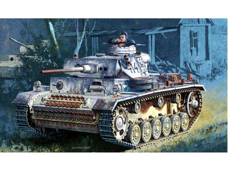 Czołg Pz.Kpfw.III Ausf.M w/Wading Muffler - zdjęcie 1 Czołg Pz.Kpfw.III Ausf.M w/Wading Muffler - zdjęcie 1