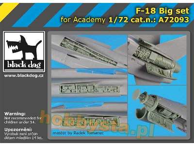 F-18 Big Set For Academy - zdjęcie 1