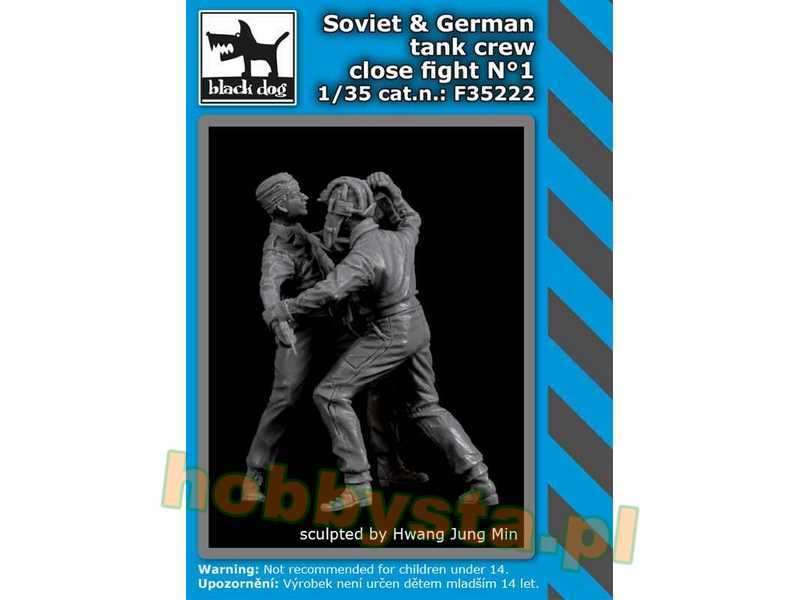 Soviet & German Tank Crew Close Fight N°1 - zdjęcie 1 Soviet & German Tank Crew Close Fight N°1 - zdjęcie 1