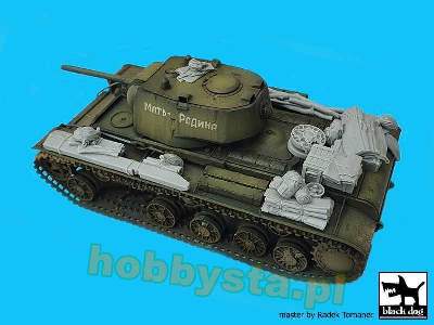 Soviet Heavy Tank Kv - 1 Accessories Set For Tamiya - zdjęcie 2