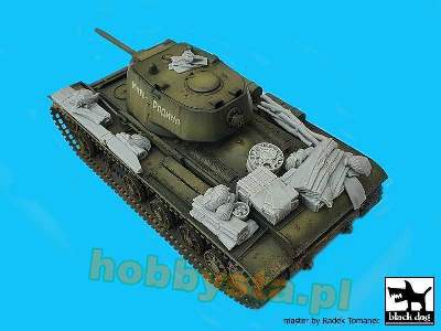 Soviet Heavy Tank Kv - 1 Accessories Set For Tamiya - zdjęcie 4