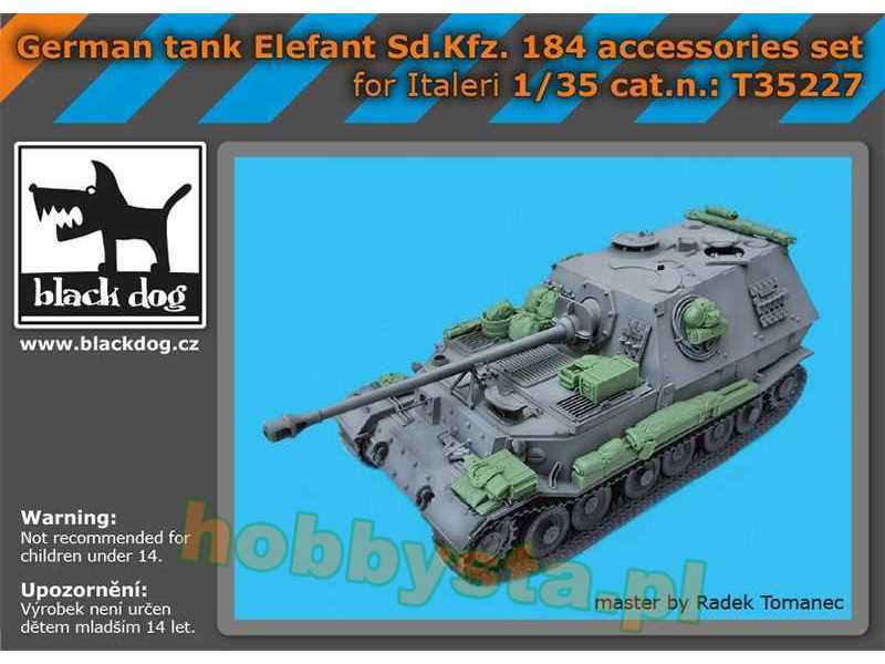 German Tank Elefant Sd.Kfz. 184 Accessories Set For Italeri - zdjęcie 1 German Tank Elefant Sd.Kfz. 184 Accessories Set For Italeri - zdjęcie 1