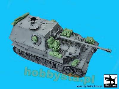 German Tank Elefant Sd.Kfz. 184 Accessories Set For Italeri - zdjęcie 3