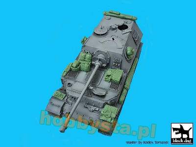 German Tank Elefant Sd.Kfz. 184 Accessories Set For Italeri - zdjęcie 4