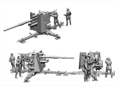 Niemieckie działo przeciwlotnicze FLAK 36/37 - zdjęcie 3