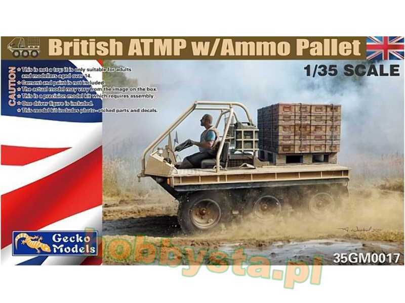 Supacat ATMP brytyjski pojazd transportowy z paletą amunicji - zdjęcie 1