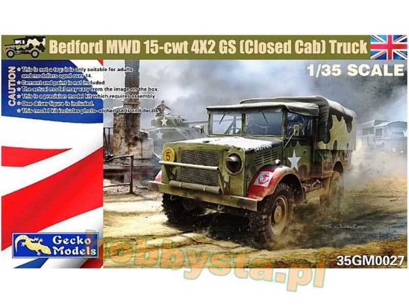 Bedford MWD 15-CWT 4x2 GS z zamkniętą kabiną - zdjęcie 1