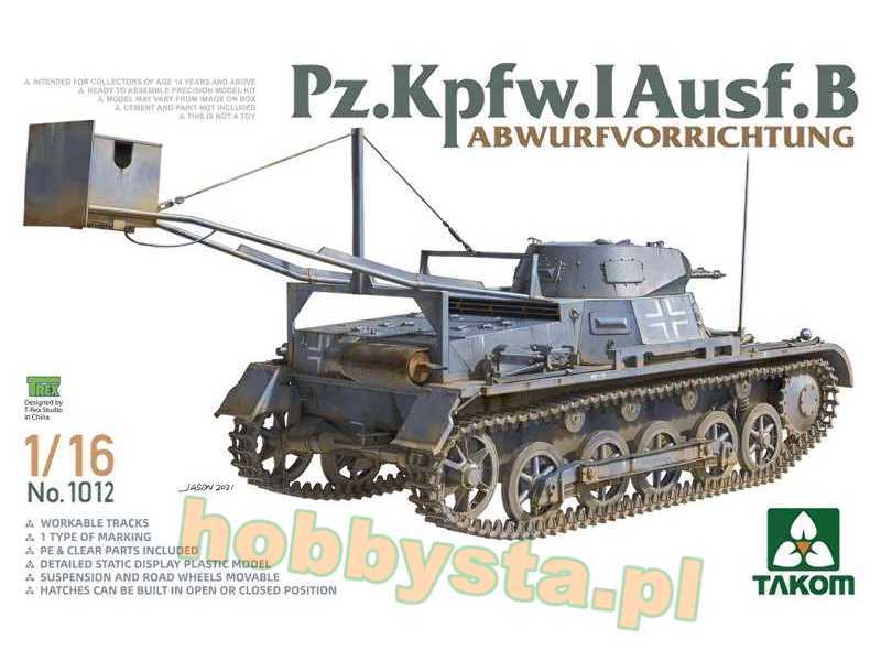 Pz.Kpfw. I Ausf.B Abwurfvorrichtung - zdjęcie 1 Pz.Kpfw. I Ausf.B Abwurfvorrichtung - zdjęcie 1
