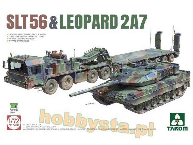 SLT 56 Franziska + Leopard 2 A7 - zdjęcie 1