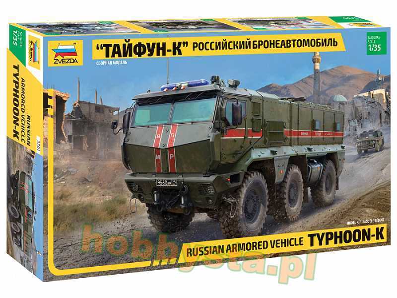 Kamaz Tajfun-K rosyjska ciężarówka MRAP - zdjęcie 1 Kamaz Tajfun-K rosyjska ciężarówka MRAP - zdjęcie 1