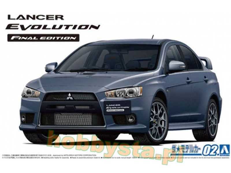 Mitsubishi Cz4a Lancer Evolution Final Edition '15 - zdjęcie 1 Mitsubishi Cz4a Lancer Evolution Final Edition '15 - zdjęcie 1