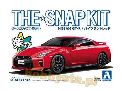 Nissan Gt-r Vibrant Red - Snapkit - zdjęcie 1