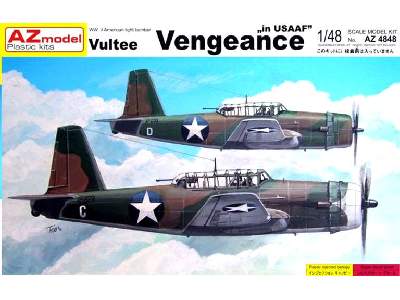 Vultee Vengeance USAAF - bombowiec nurkujący - zdjęcie 1