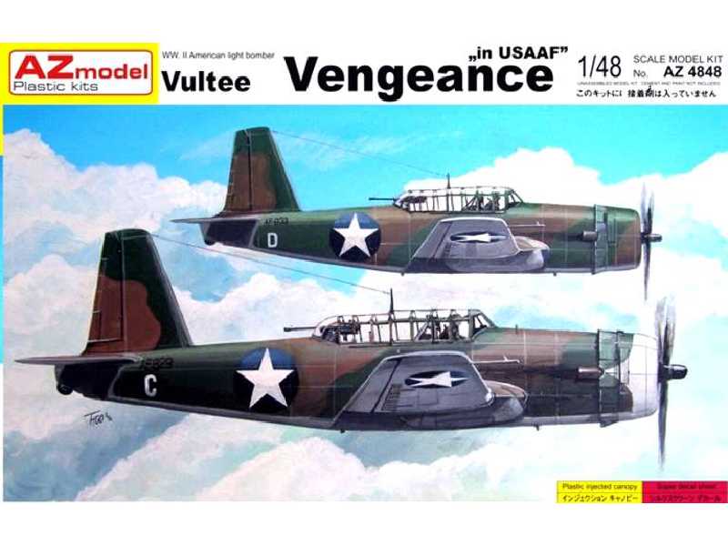 Vultee Vengeance USAAF - bombowiec nurkujący - zdjęcie 1 Vultee Vengeance USAAF - bombowiec nurkujący - zdjęcie 1