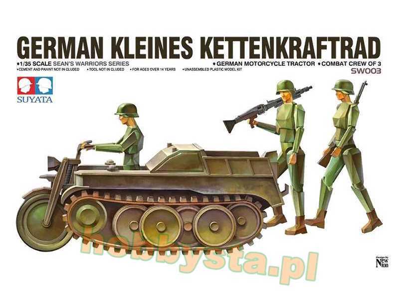 German Kleines Kettenkraftrad (German Motorcycle Tractor & Comba - zdjęcie 1