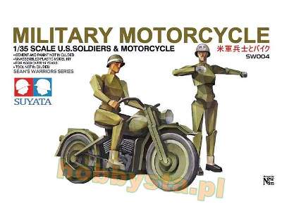 Military Motorcycle (U.S. Soldiers & Motorcycle) - zdjęcie 1