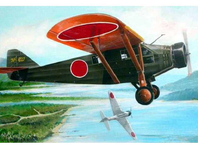 Mitsubishi K3M3 Pine - japoński samolot treningowy - zdjęcie 1 Mitsubishi K3M3 Pine - japoński samolot treningowy - zdjęcie 1